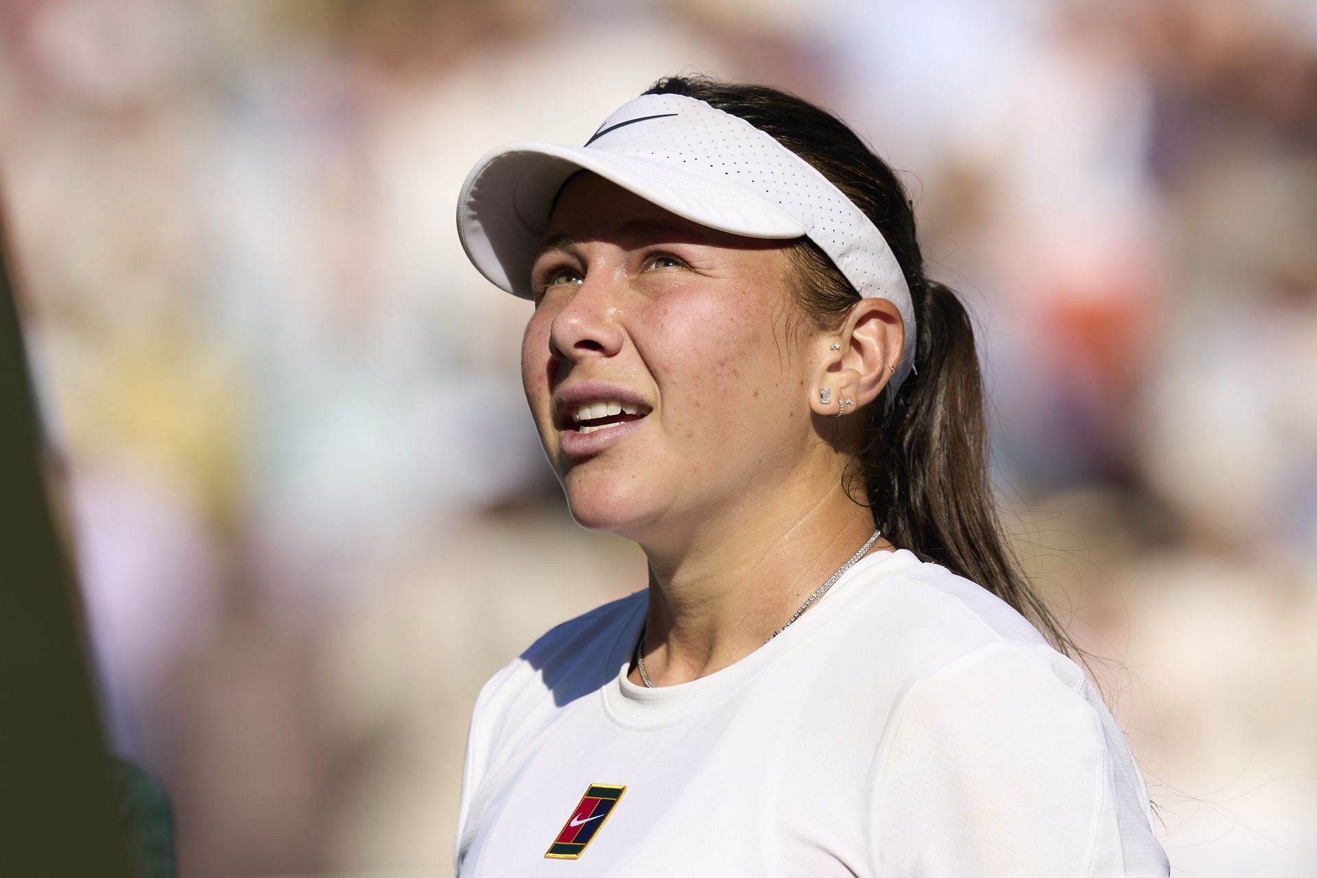 Amanda Anisimova at the Wimbledon Championships (Image via: Getty)